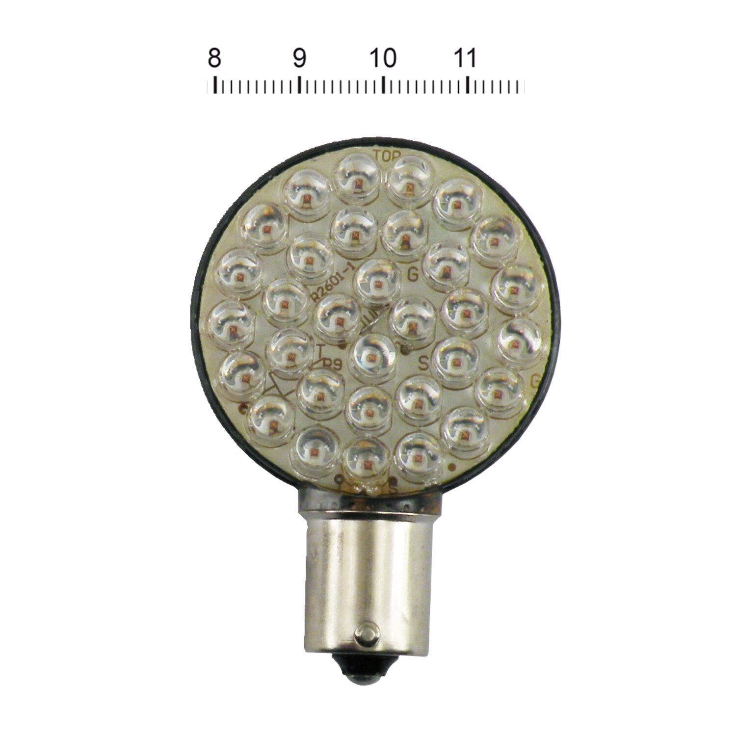MCS 'Lollipop' flat LED turn signal bulb - Amber