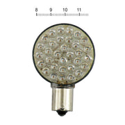 MCS 'Lollipop' flat LED turn signal bulb - Red