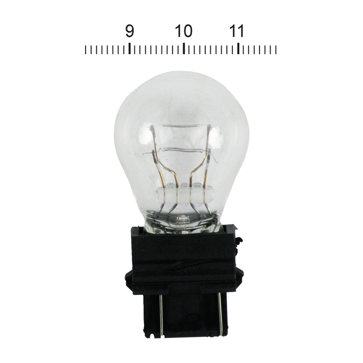 MCS Wedge taillight/turn signal bulb #3157 base - White light
