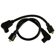 Taylor 8mm metallic core spark plug wire set - Black