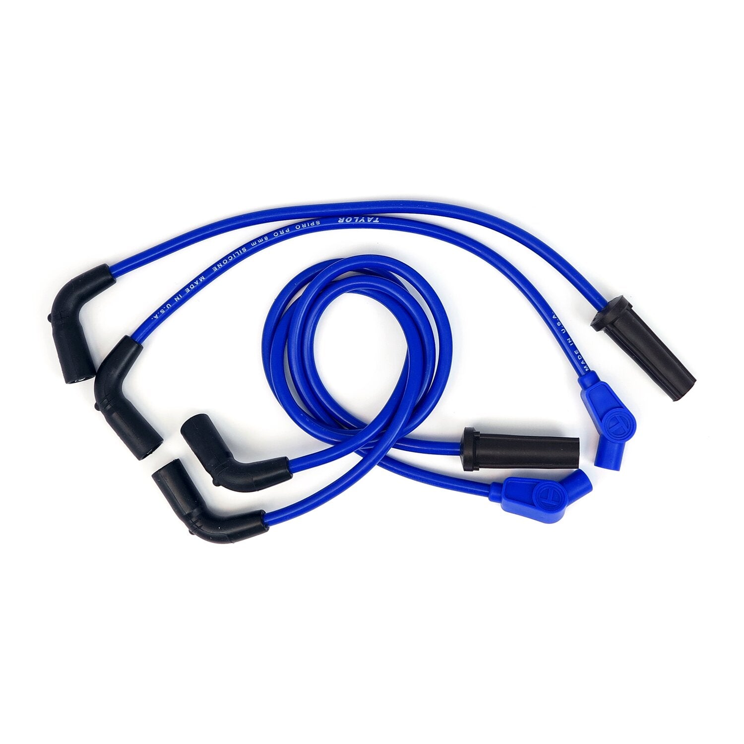 Taylor 8mm Pro Wire spark plug wire set - Blue