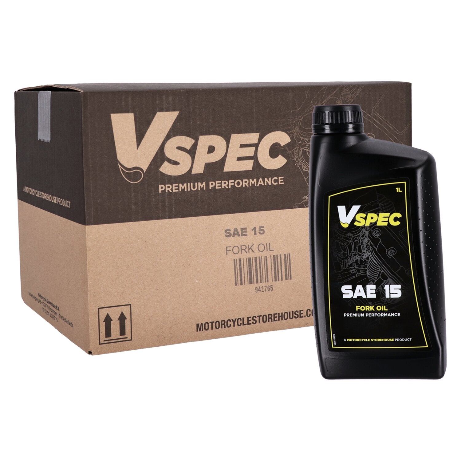 Vspec SAE 15W fork oil - 1 liter