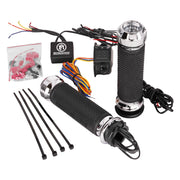 Performance Machine Apex heated grips - Chrome