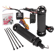 Performance Machine Apex heated grips - Black contrast cut