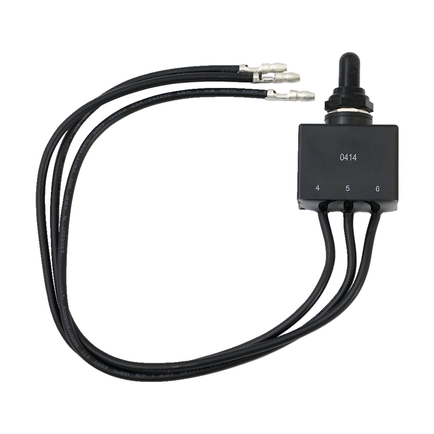 Standard Toggle switch on-off-on - 25A 6/12V - Weatherproof
