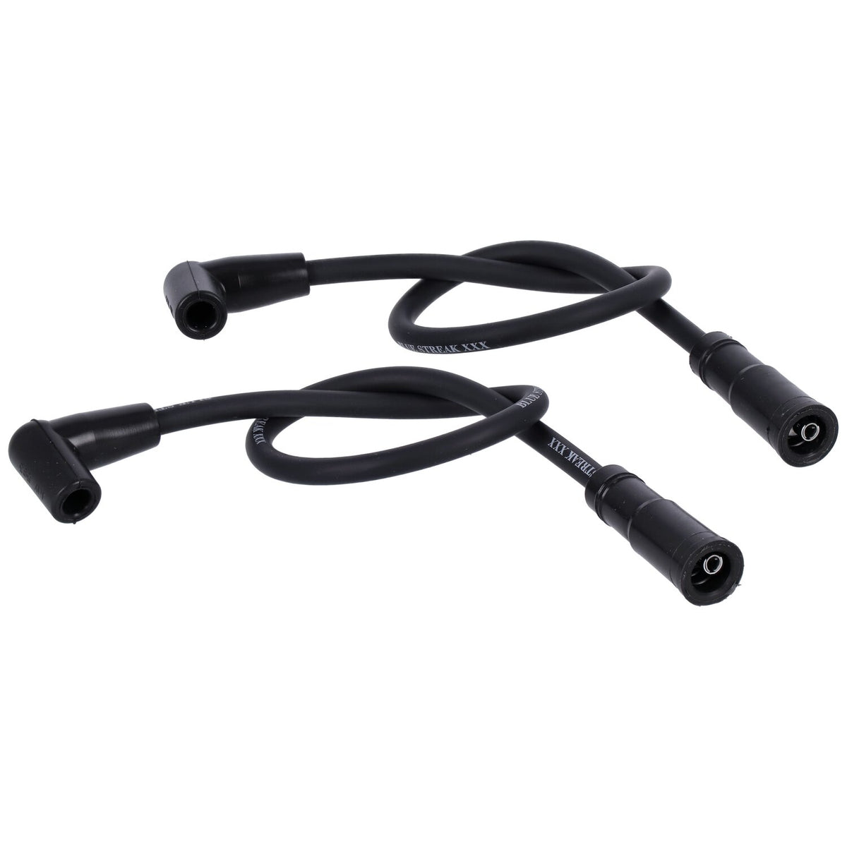 Standard Blue Streak XXX spark plug wire set - Black white print