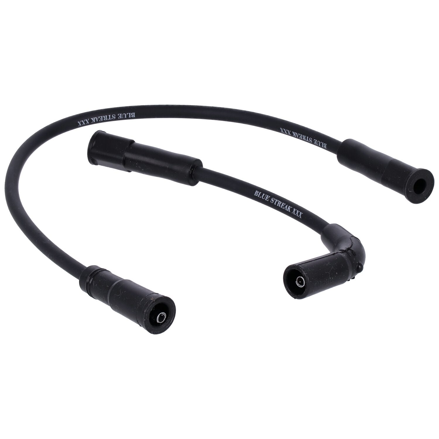 Standard Blue Streak XXX spark plug wire set - Black white print