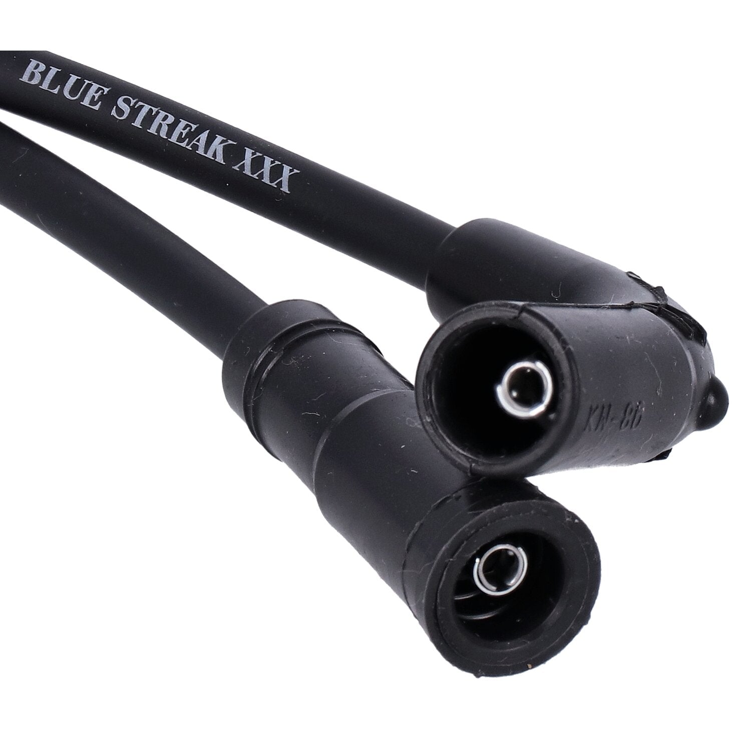 Standard Blue Streak XXX spark plug wire set - Black white print