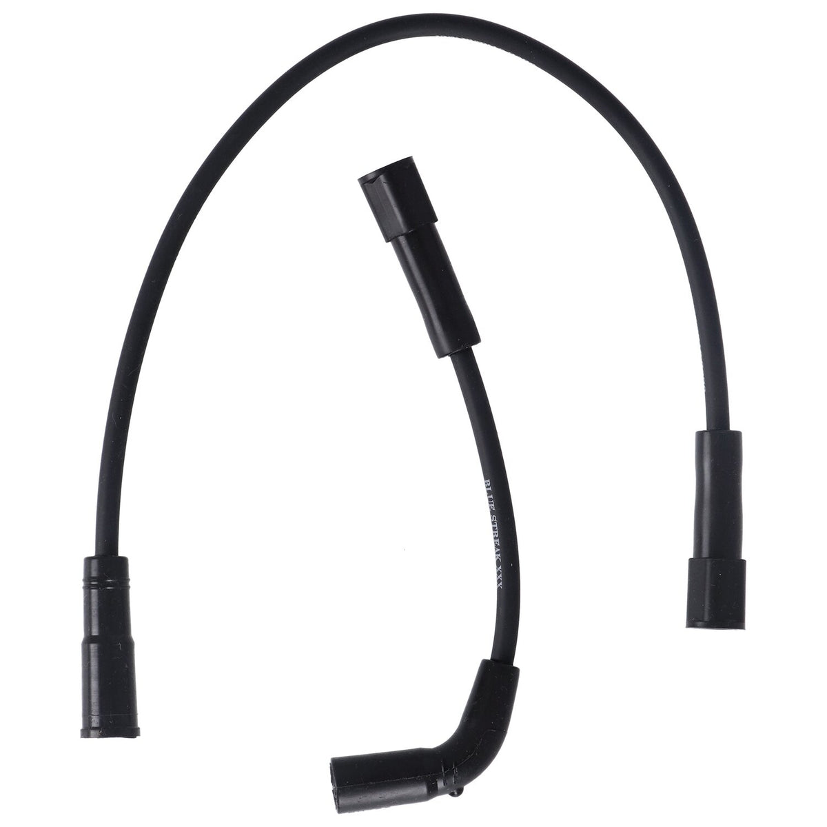 Standard Blue Streak XXX spark plug wire set - Black white print