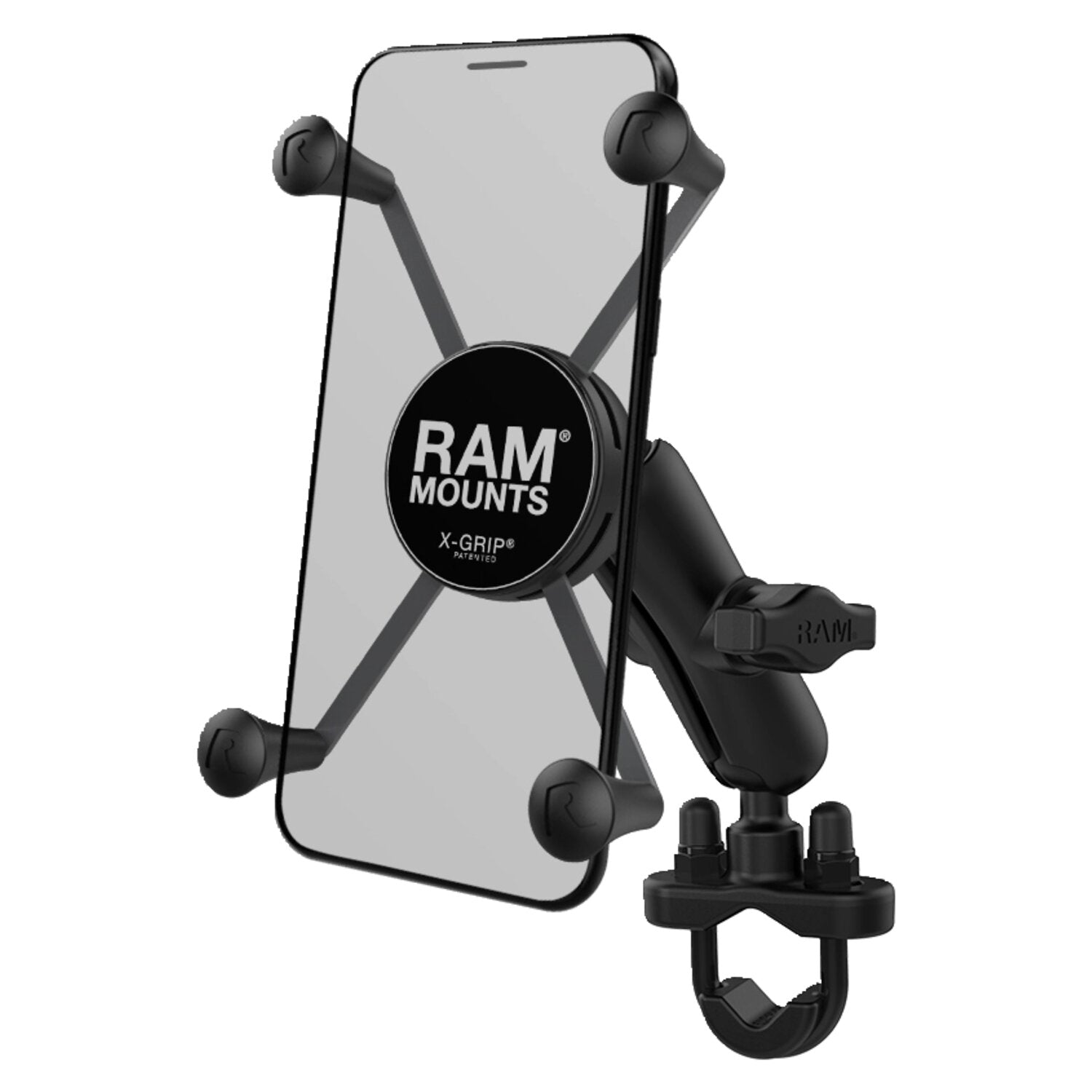 RAM Mounts X-Grip Phone mount w/U-Bolt base - Large phones