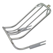 MCS Luggage rack for bobbed rear fender - Chrome