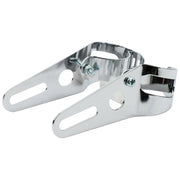 MCS Frisco-basic headlamp bracket assembly - Chrome - 37-42mm