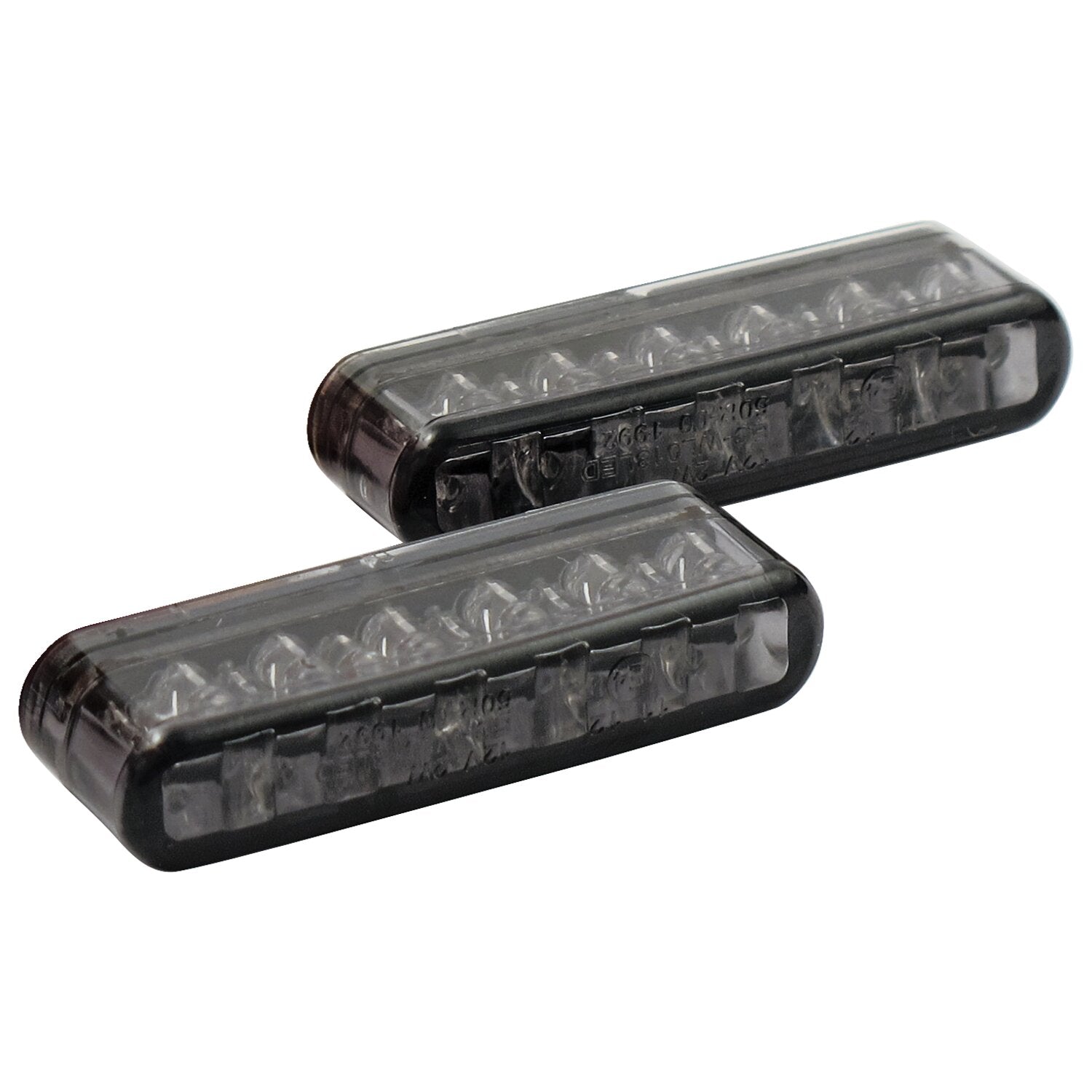 MCS Shorty LED turn signals - Smoke lens