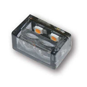 MCS Cube-V mini turn signals 2 LEDs - Smoke lens