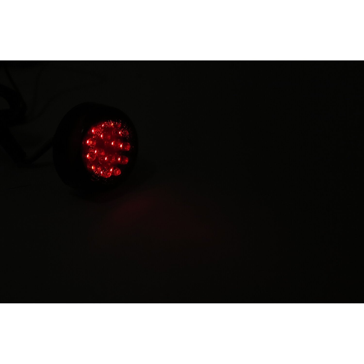MCS Micro disc LED taillight - 30mm smoke lens