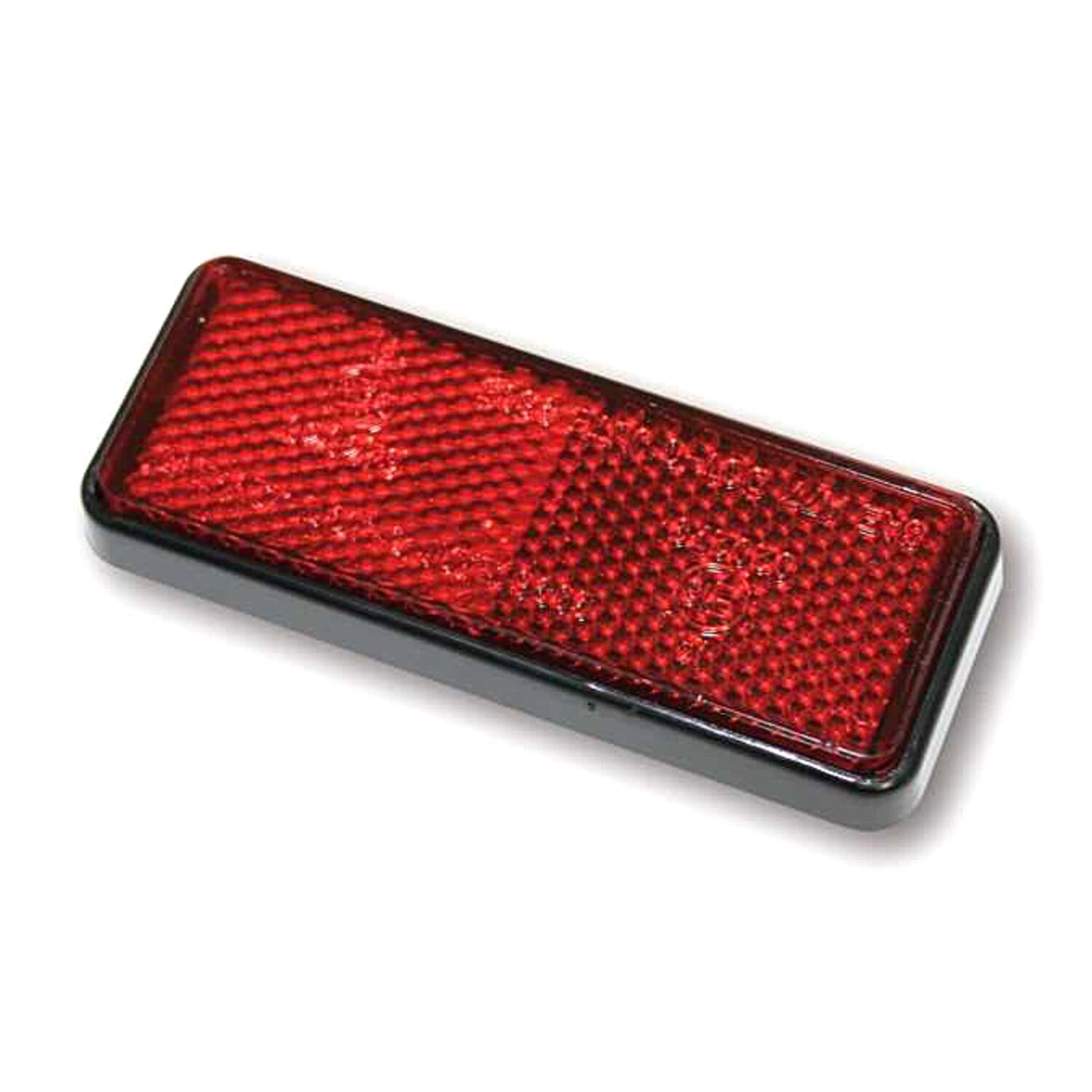 MCS Universal B-Seen reflector - Rectangular - 91.5x36mm - Red