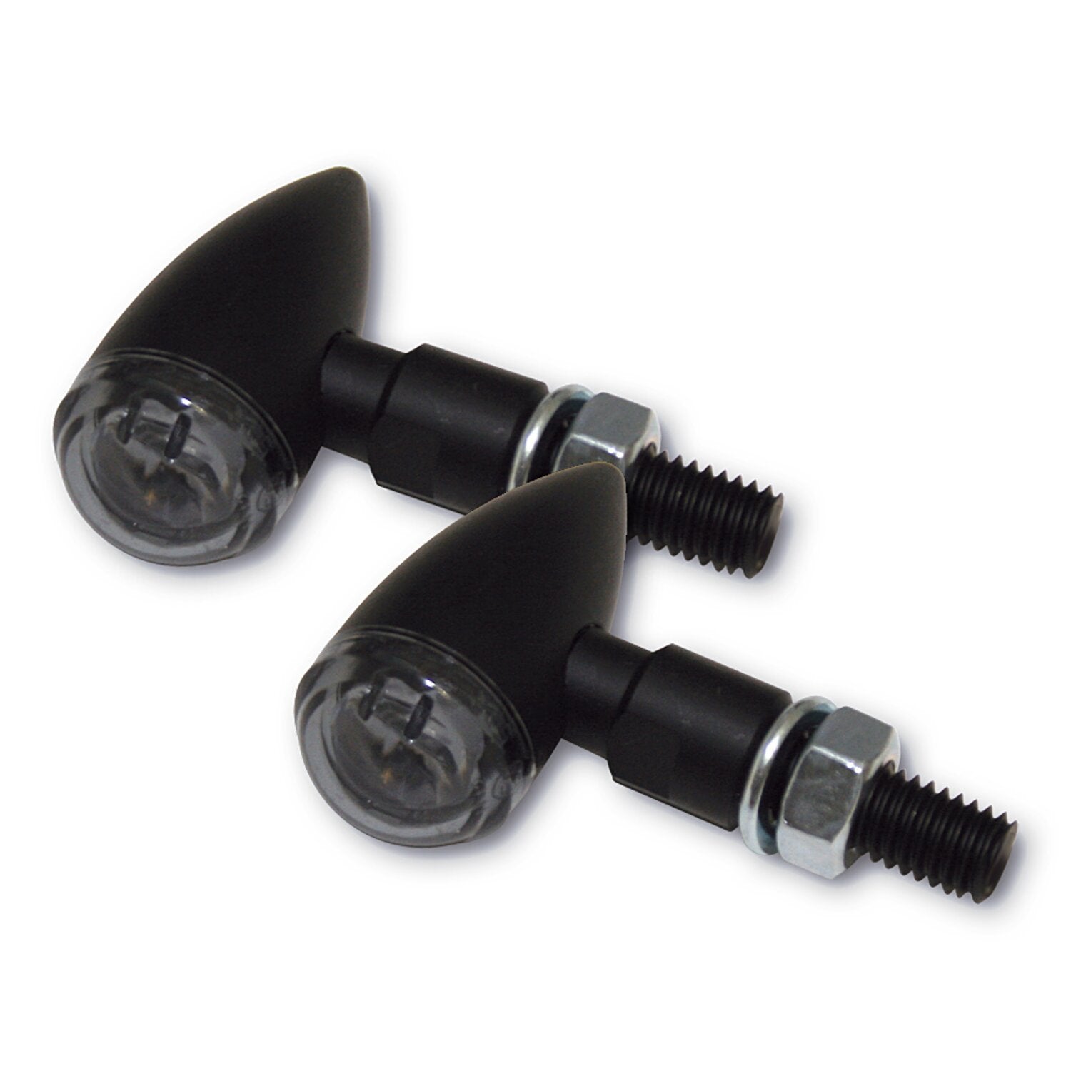 MCS PB2 LED turn signals black smoke lens