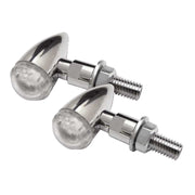 MCS PB2 LED turn signals chrome clear lens