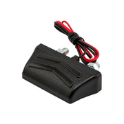 MCS LED license plate light stratton black - ECE appr