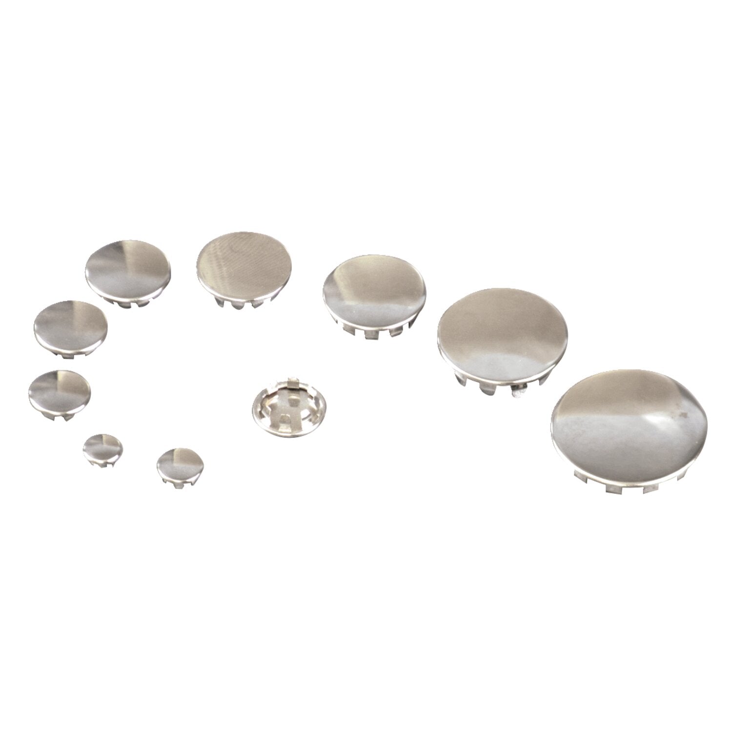 Gardner-Westcott push-in plugs 1/4" chrome