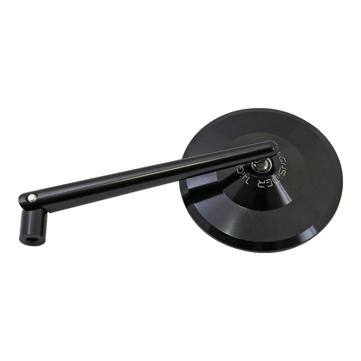 MCS Montana round mirror - Black l&r