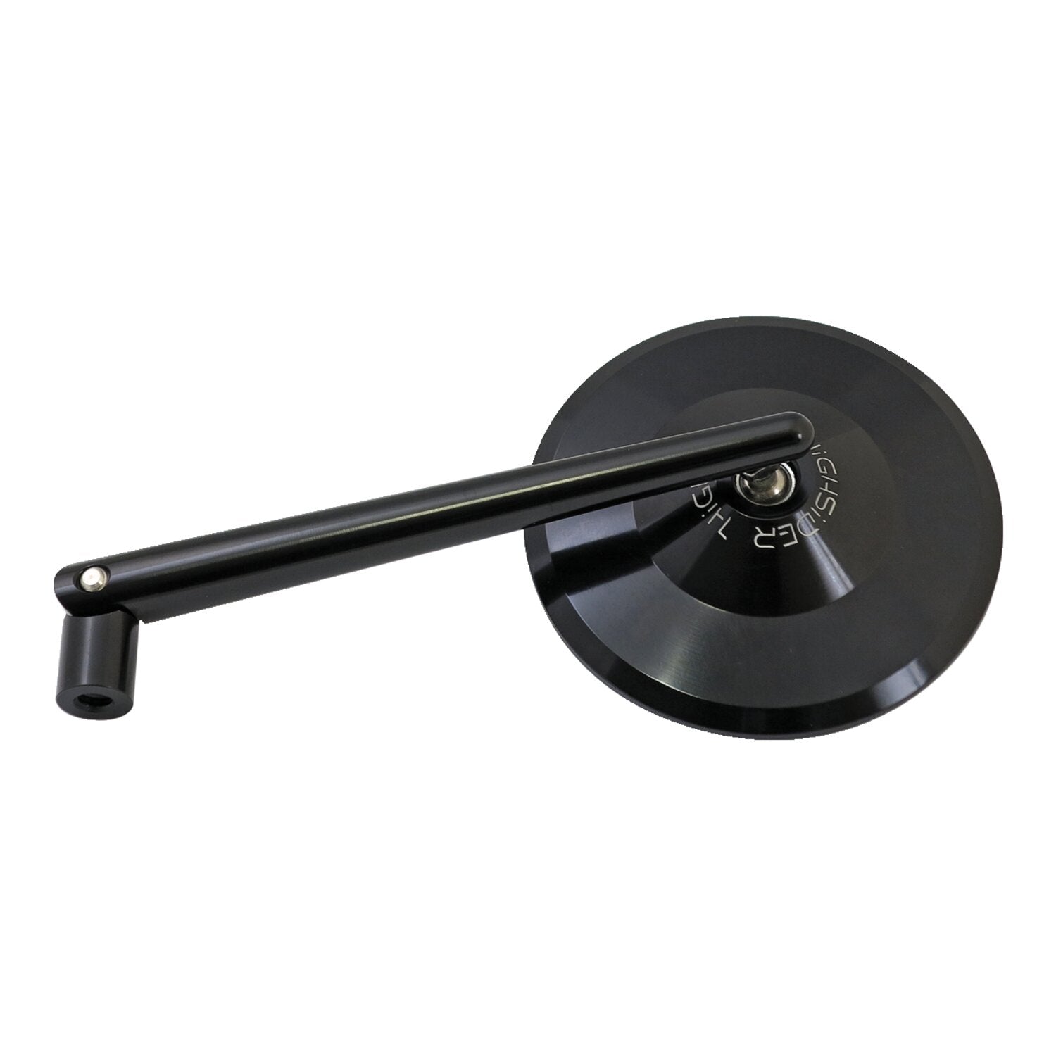 MCS Montana round mirror - Black l&r