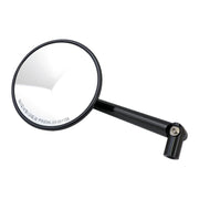 MCS Montana round mirror - Black l&r
