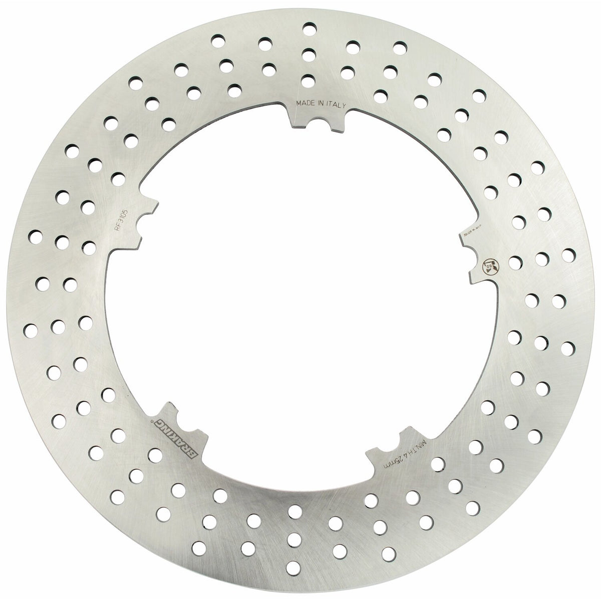 Braking 5-spoke rigid brake rotor 11.8" front