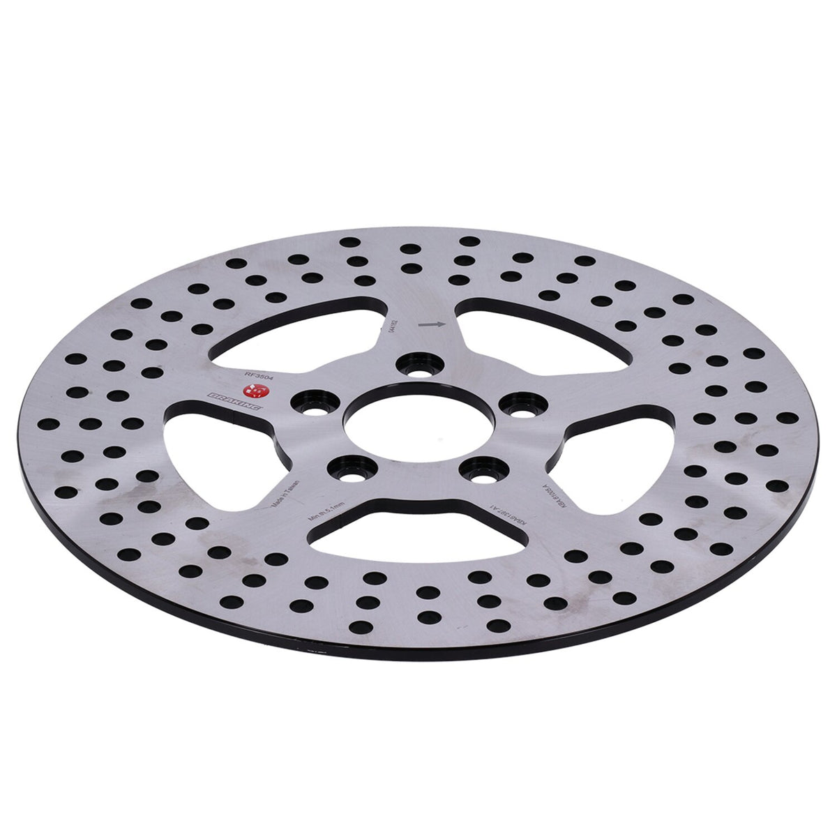 Braking solid brake rotor 11.8" rear