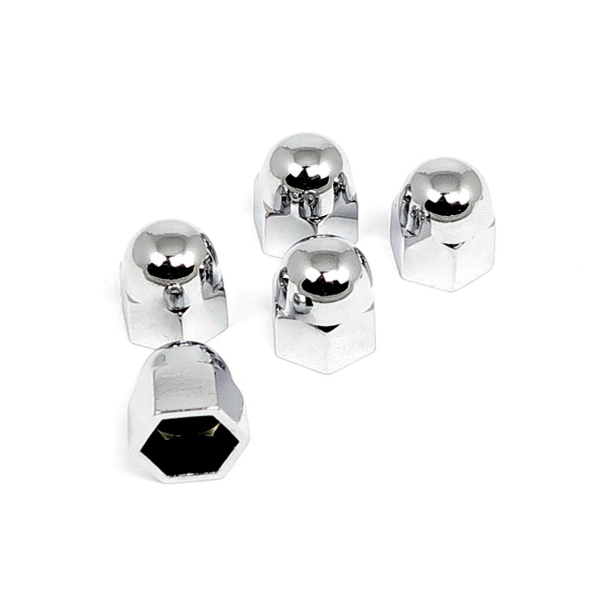 Gardner-Westcott Chrome acorn push on cover