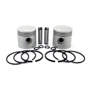 MCS Replacement 74" Flathead piston kit - +.070"