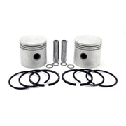 MCS Replacement 80" Flathead piston kit - std