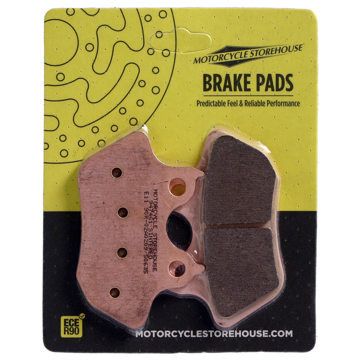 MCS brake pads rear - Sintered