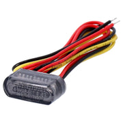 MCS Fastline LED light taillight with brake light - Smoke lens