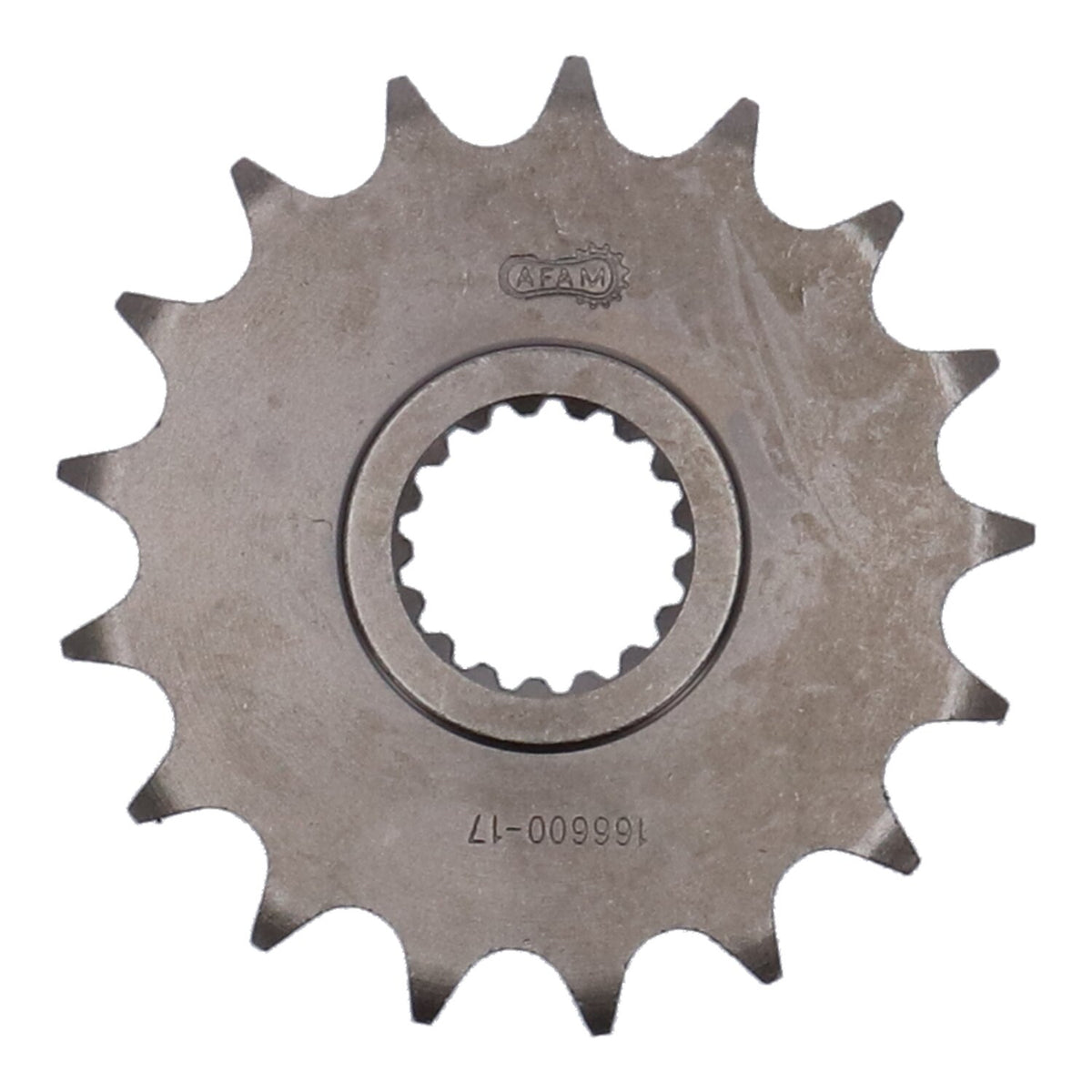 Afam steel front sprocket - 17 teeth