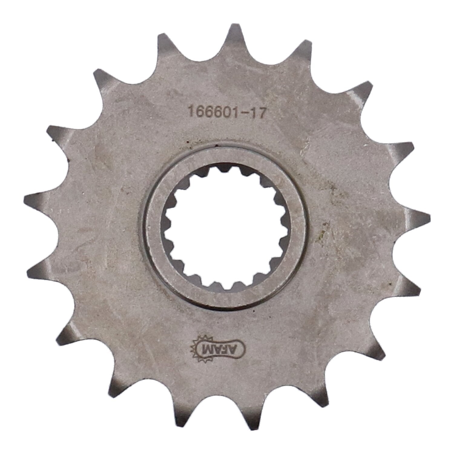 Afam steel front sprocket - 17 teeth