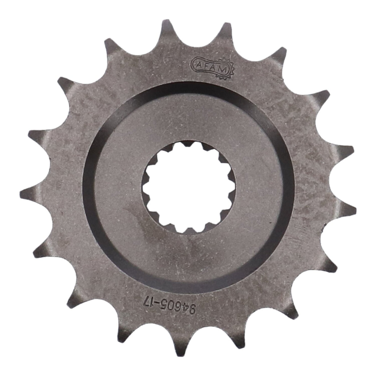 Afam steel front sprocket - 17 teeth