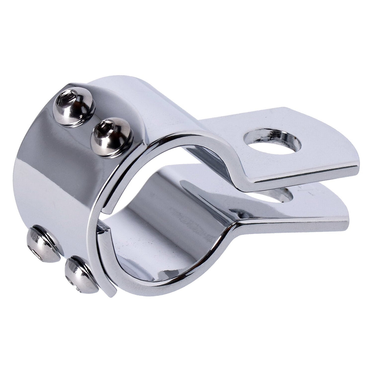 MCS 3-piece clamp 1-1/4" - Chrome steel