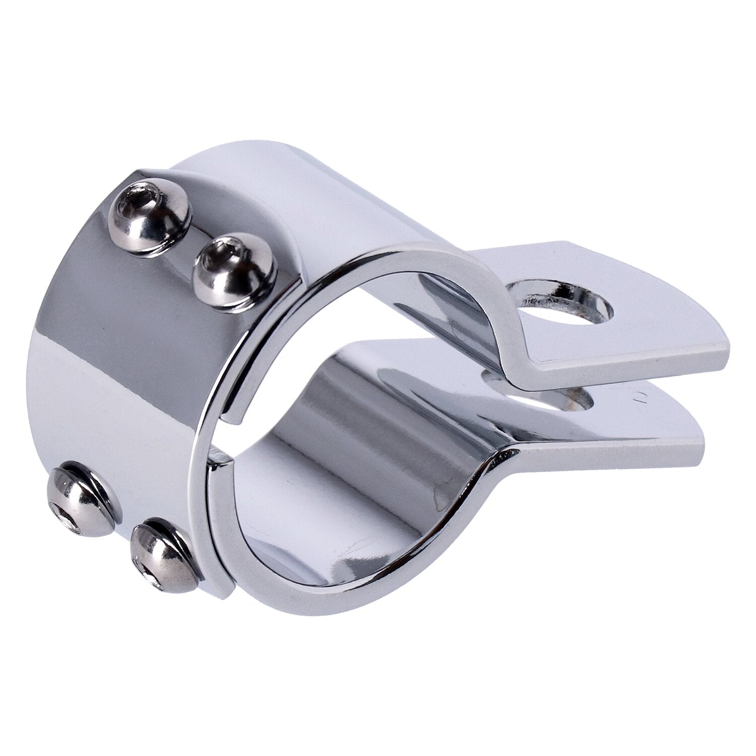MCS 3-piece clamp 1-1/2" - Chrome steel