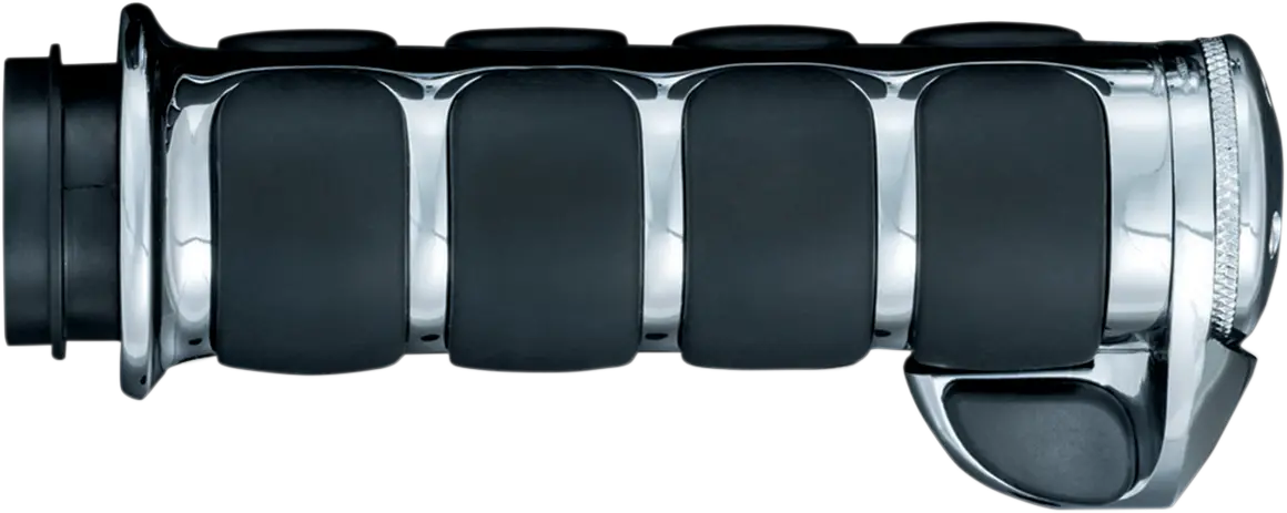 Kuryakyn Iso Grips For Harley Davidson - Black/chrome