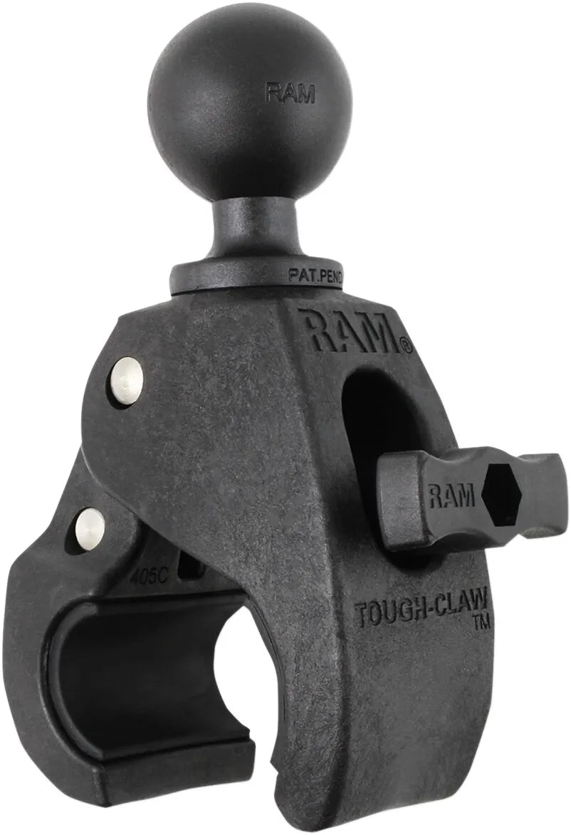 Ram Mounts Medium Tough-claw With 1" Rubber Ball
