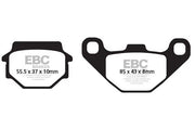 Ebc Sfac Carbon Scooter Bromsbelägg - Förbättrad Prestanda
