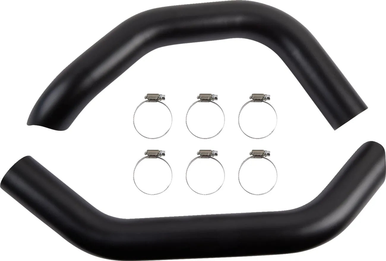 Cobra Värmesköldar - Svart Pulverlackerat Rostfritt Stål