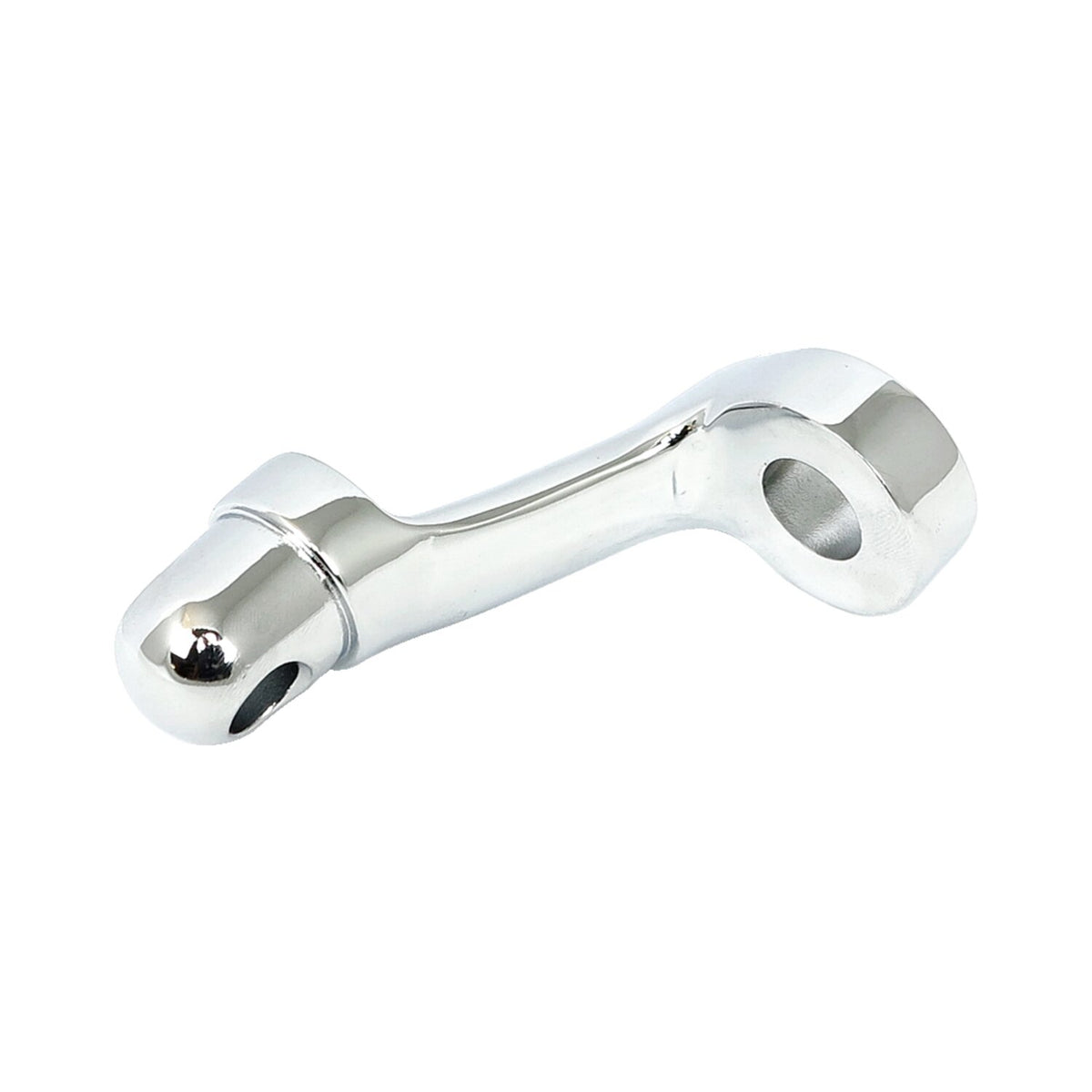 MCS XL Sportster rider foot peg bracket right - Chrome