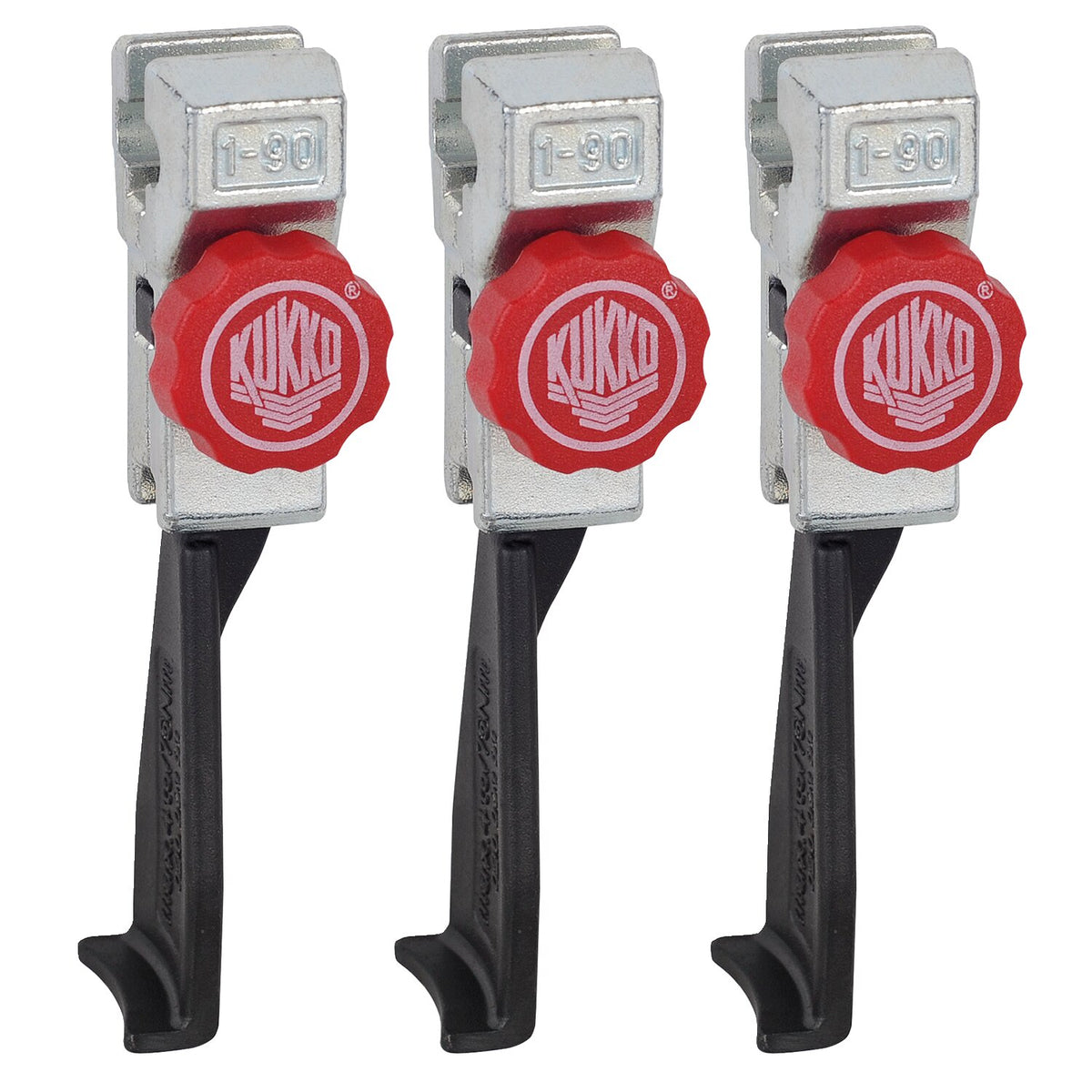 Kukko Quick adjusting jaws 100 mm - 3 stk