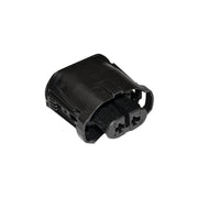 NAMZ headlamp connector low beam - 2-pin - Black