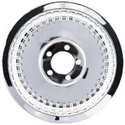 MCS Pulley cover smooth ribbed (70t) - Chrome