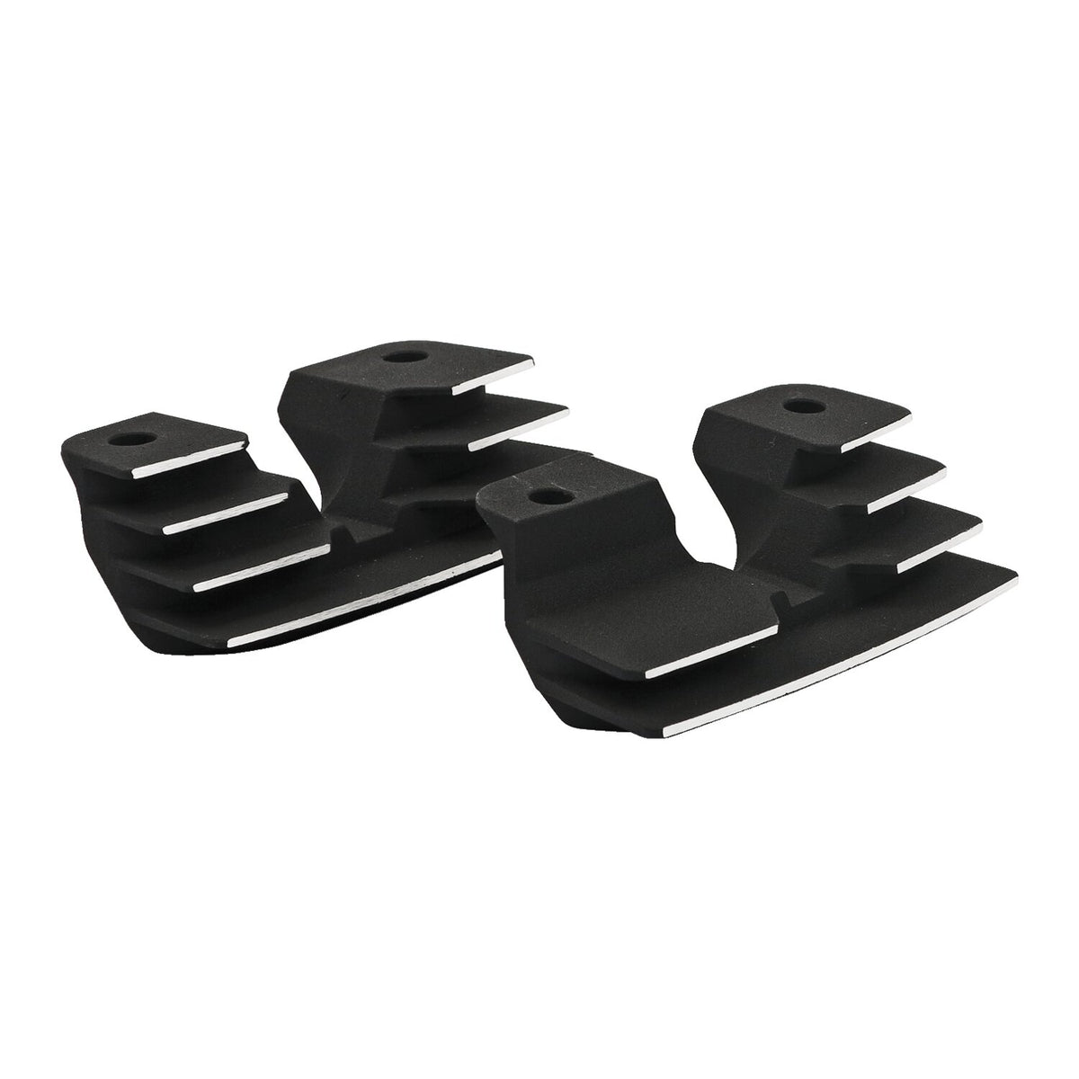 MCS Head bolt bridge cover set - Finned black