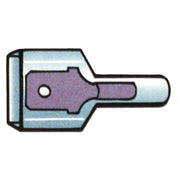 Standard Connectors slide-on terminal blue - 100 stk