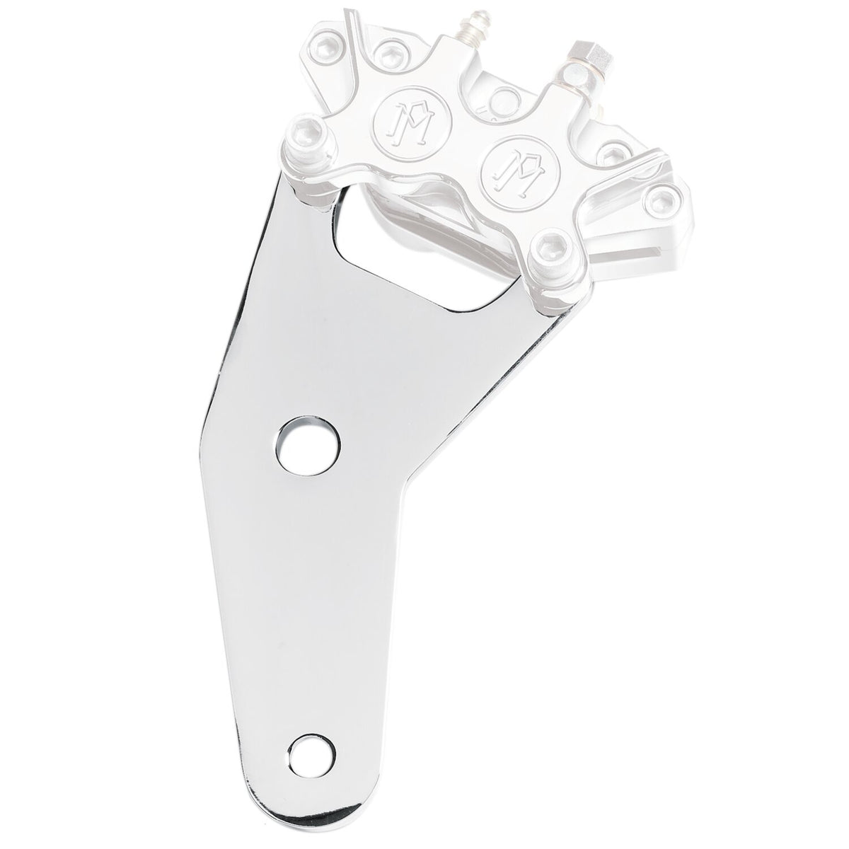 Performance Machine Rear 4-p caliper bracket 11.5" - Chrome